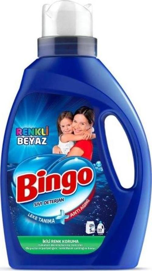 Matik Renkli Beyaz Sıvı Deterjan 33 Yıkama 2.14 lt