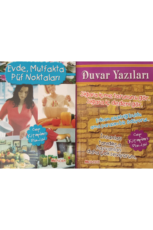 Evde Mutfakta Püf Noktaları / Duvar Yazıları (Özlem Aytek - Mavi Ada Nur) - 2 'Li Cep Boy