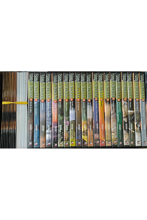Vahşi Yaşam Belgesel Seti - 20 Dvd - 20 Kitapçık, Tam Takım (Bbc Motion Gallery)