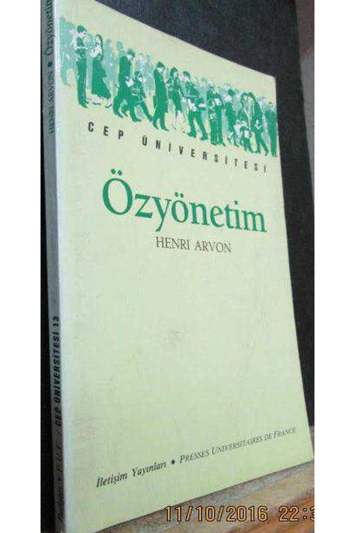 Özyönetim - Henri Arvon