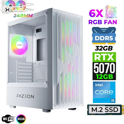 Astra X690 i5 14400F 32GB DDR5 Ram 1TB M.2 NVMe SSD 12GB RTX5070 Sıvı Soğutmalı Oyuncu Tavsiye Sistem