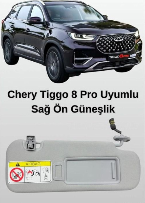 Chery Tiggo 8 Sağ Yolcu Güneşlik 2022-2024