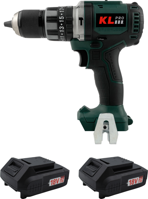 18Volt/2.0Ah Li-ion Kömürsüz Prof. Darbeli Matkap Kldm18bh-20