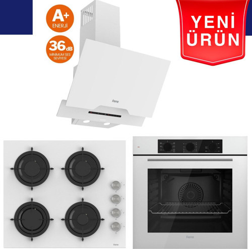 FryArt Serisi - SilenArt Ankastre Set ( XE63CB + CS206 -FA + D064 -SA)