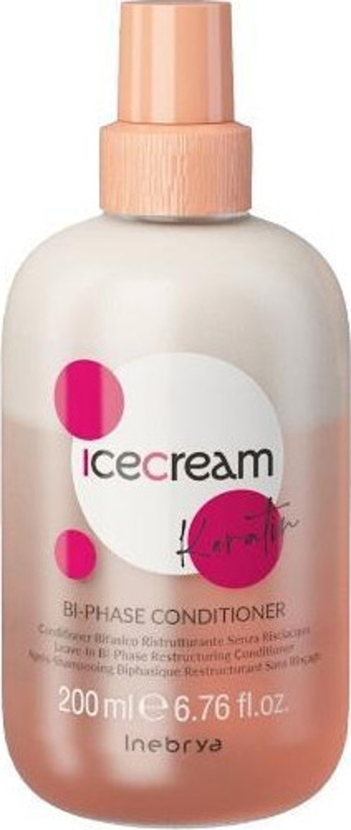Ice Cream Keratin Bi Phase Çift Fazlı Saç Kremi 200 ML