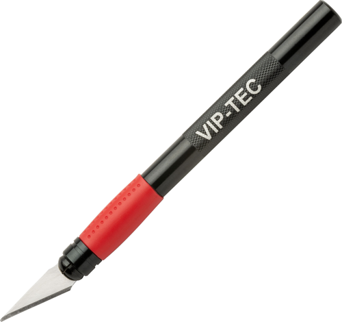 VIP-TEC 145mm Alüminyum Gövde Hobi Bıçağı Siyah