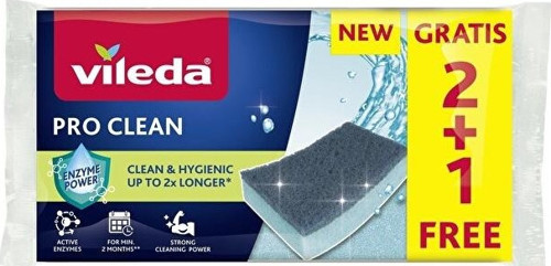 Pro Clean Düz Sünger 2+1