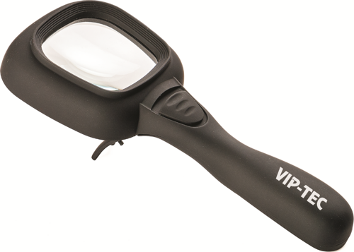 VIP-TEC 6 Led Aydınlatmalı ve Para Kontrol Ledli Büyüteç