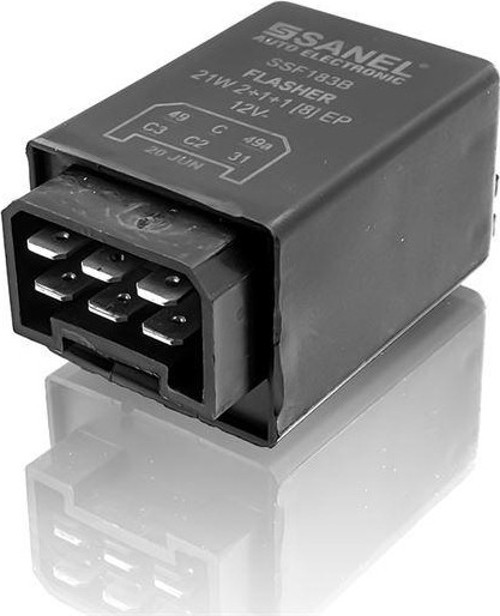 12V TRAKTÖR FLAŞÖR SSF183 (49,31,49A,C,C2,C3) FİAT,MASSEY FERGUSON,FORD,NEW HOLLAND