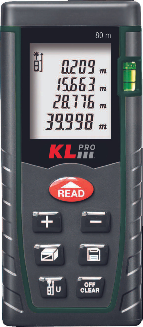 KLLZM80T 80Mt Profesyonel Lazer Metre / Lazer Mesafe Ölçer