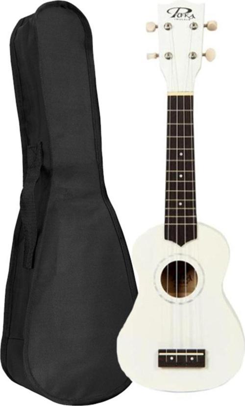 Pk - 10 Soprano Ukulele Beyaz (Kılıf Hediye)