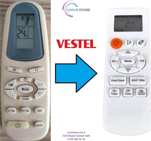 Vestel Klima Kumandası