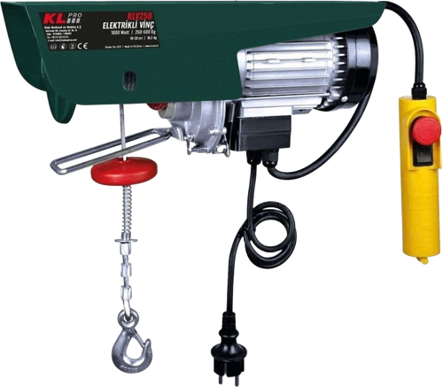 KLV400 1300Watt 400/800Kg Elektrikli Vinç