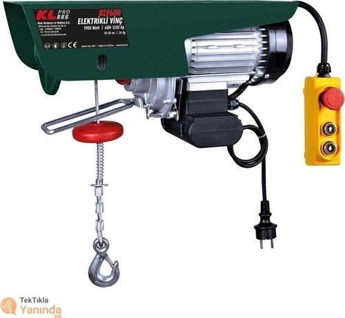 KLV600 1800Watt 600/1200Kg Elektrikli Vinç