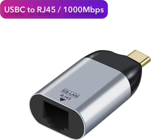 ZR586 S-1725 Type-C Rj45 Gigabit Çevirici
