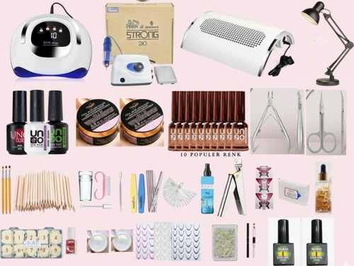 Ultra Protez Tırnak Seti(FREZE UV/LED AKSESUAR FULL PARÇA PROTEZ TIRNAK SETİ)