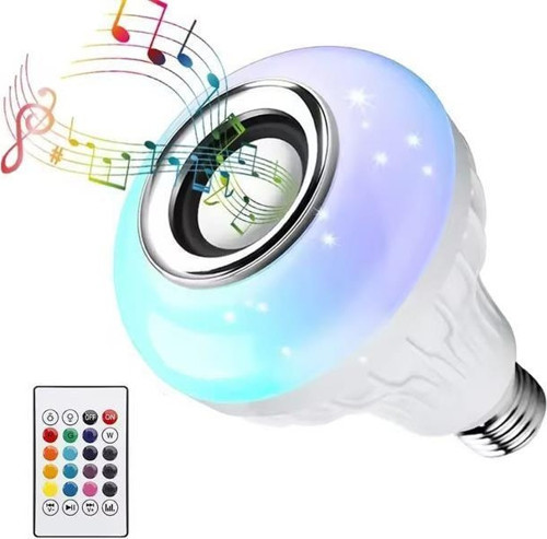 Ledx Al-Spkr Kumandalı Bluetooth Hoparlör Ampul 500 Lümen Rgb Ledli E27 Lamba