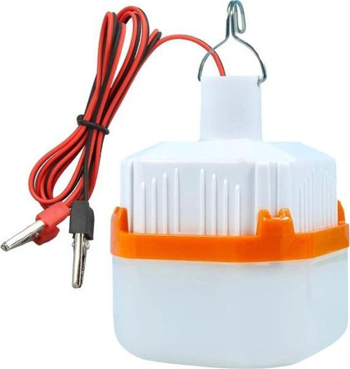 Ht-B11 12 Volt Beyaz Led Lamba Krokodil Maşalı Uçlu 21 Smd Ledli