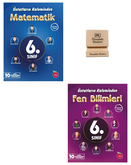 Newton 6. Sınıf Üstatların Kaleminden Matematik ve Fen Bilimleri Denemeleri + Telefon Standı