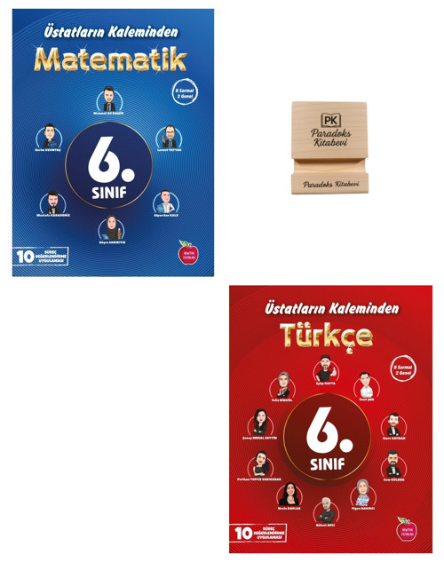 Newton 6. Sınıf Üstatların Kaleminden Matematik ve Türkçe Denemeleri + Telefon Standı