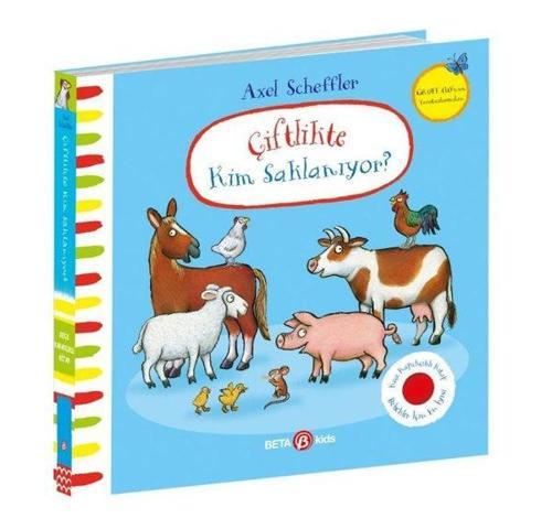 Çiftlikte Kim Saklanıyor? Keçe Kapakçıklı Kitap