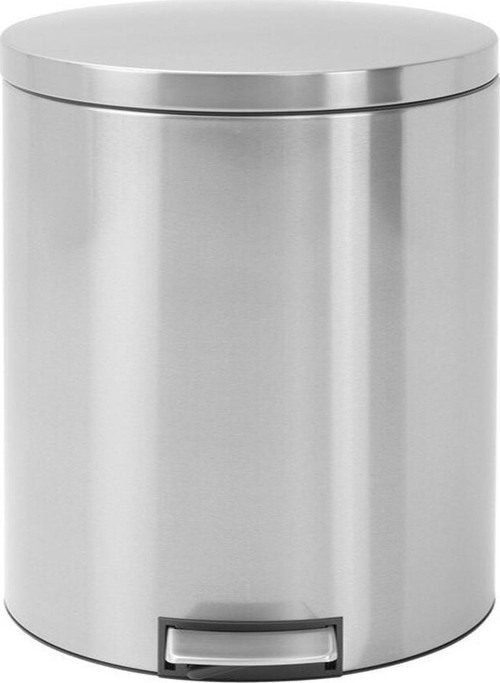 Çöp Kovası Pedallı 45 lt Matt Steel