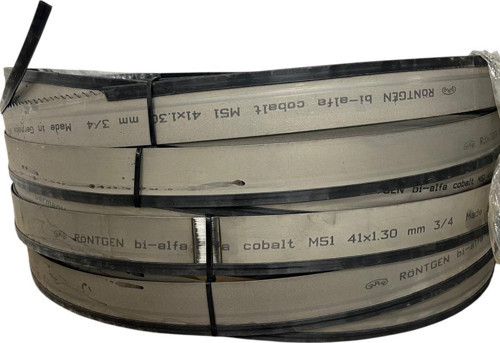 6x41x1,3 Bimetal Şerit Testere 3/4 Diş -Almanya'nın İncisi-1. Kalite M-42