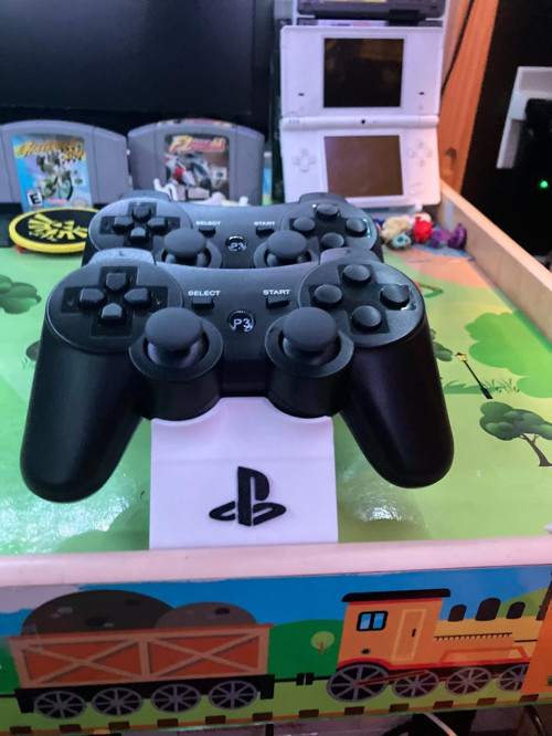 Ps3 Dual Shock Kontrol Cihazı Logolu Çift Standuyumlu