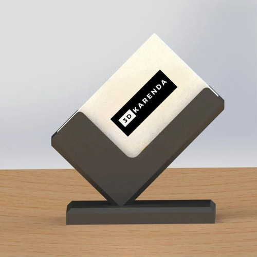 Modern Şık Ofis İçin Kartvizitlilk Kartlık Siyah