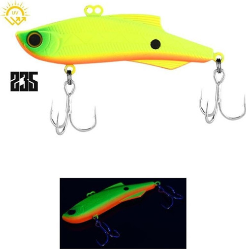 Wild Vibe 90mm 34gr Sinking Vibrasyon Jig Yem Green Cheeks