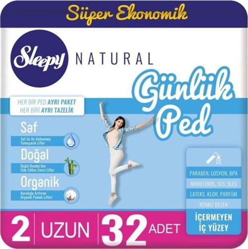 Natural Günlük Uzun Ped 32 Adet