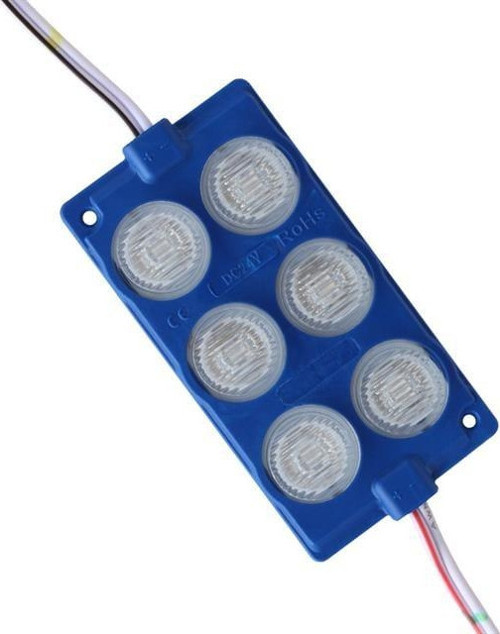 Powermaster 24 Volt 3 Watt Mavi 3030 Cob Modül Led 75*40