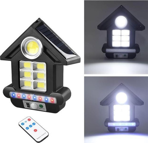 Powermaster Cl-S180 Solarlı Kumandalı Sensörlü Kapı Aydınlatması