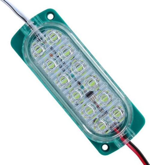 Powermaster Parlak Yanıp Sönen Yeşil 24 Volt 1.2 Watt 2835 Modül Led