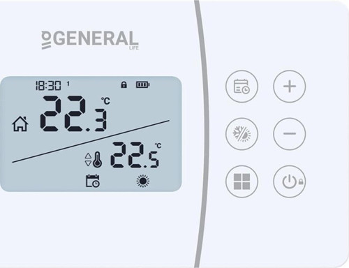 GENERAL SENNA HT-340S RF KABLOSUZ DIJITAL ODA TERMOSTATI