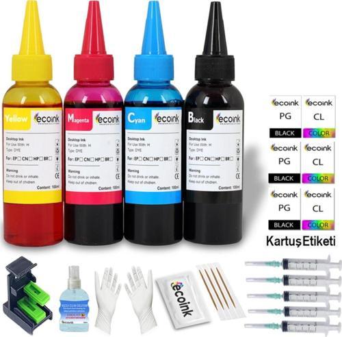 Hp 3632/ Hp 3633 Uyumlu Hp 302 Kartuş Dolum Seti 4X100Ml
