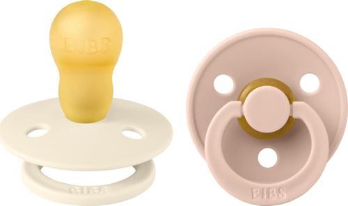 Colour İkili Kauçuk Emzik- Ivory/Blush 18+ Ay