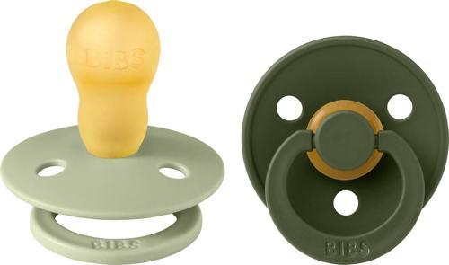 Colour İkili Kauçuk Emzik- Sage/Hunter Green 18+ Ay