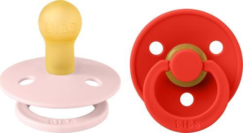Colour İkili Kauçuk Emzik-Blossom/Candy Apple 0-6 Ay
