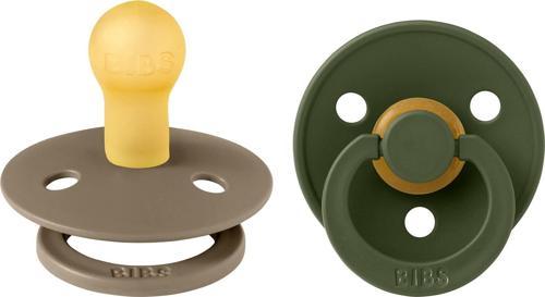 Colour İkili Kauçuk Emzik-Dark Oak/Hunter Green 0-6 Ay