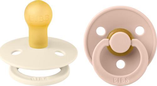 Colour İkili Kauçuk Emzik-Ivory/Blush 0-6 Ay