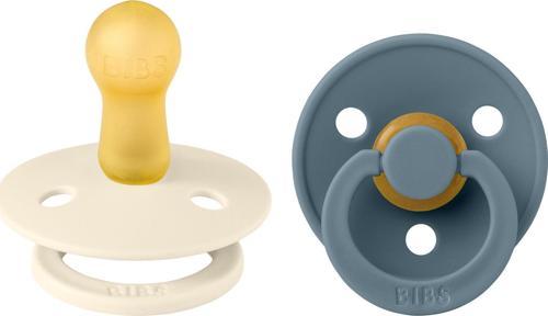 Colour İkili Kauçuk Emzik-Ivory/Petrol 6-18 Ay