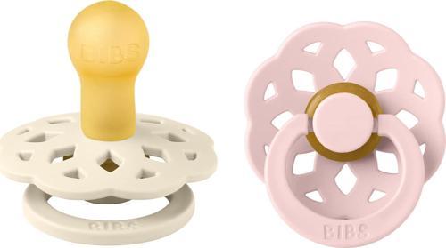 Boheme İkili Kauçuk Emzik- Ivory/Blossom 0-6 Ay