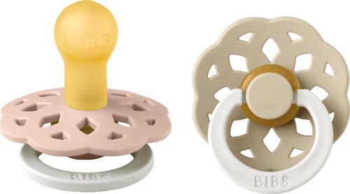 Boheme İkili Kauçuk Emzik-Blush Glow/Vanilla Glow 0-6 Ay