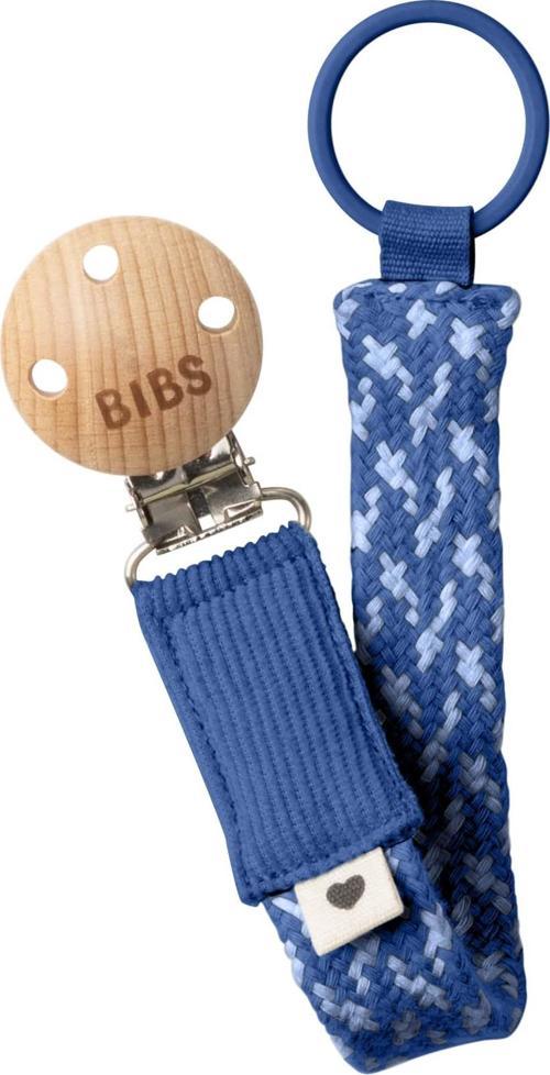 Paci Braid Emzik Askısı-Cornflower/Dusty Blue