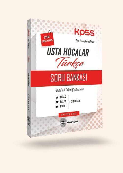 Künçe Yayınevi KPSS Türkçe Usta Hocalar Soru Bankası - Ercenk Ural