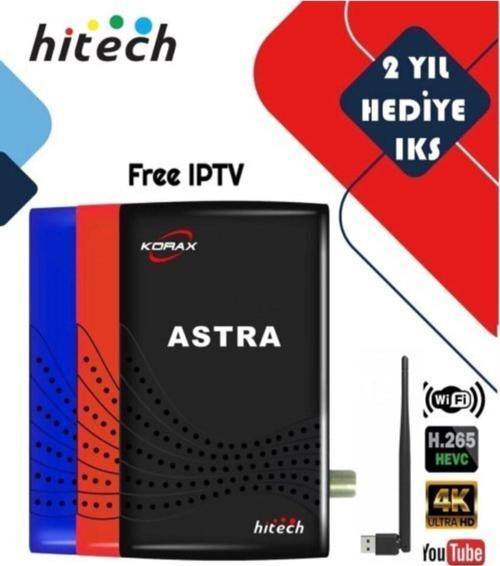 Korax Hıtech Astra Full Hd Çanaklı Çanaksız Uydu Alıcı Wifi Anten Hediyeli