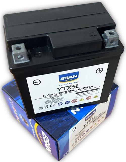 (SLA) YTX5L 12V 4Ah MOTOSİKLET AKÜSÜ