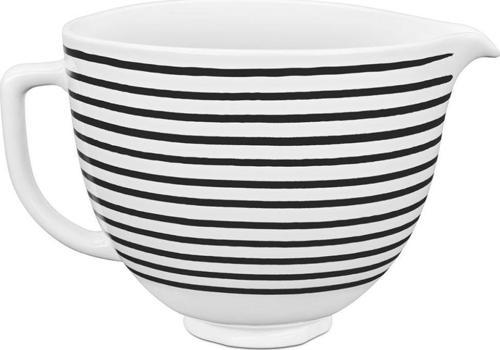4,8 L Stand Mikser İçin Seramik Kase -5KSM2CB5PHS- Horizontal Stripes PHS