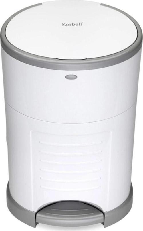 Bebek Bezi Çöp Kovası Sistemi+495 Adet Bez Kapasiteli Çöp Poşeti 16 Litre